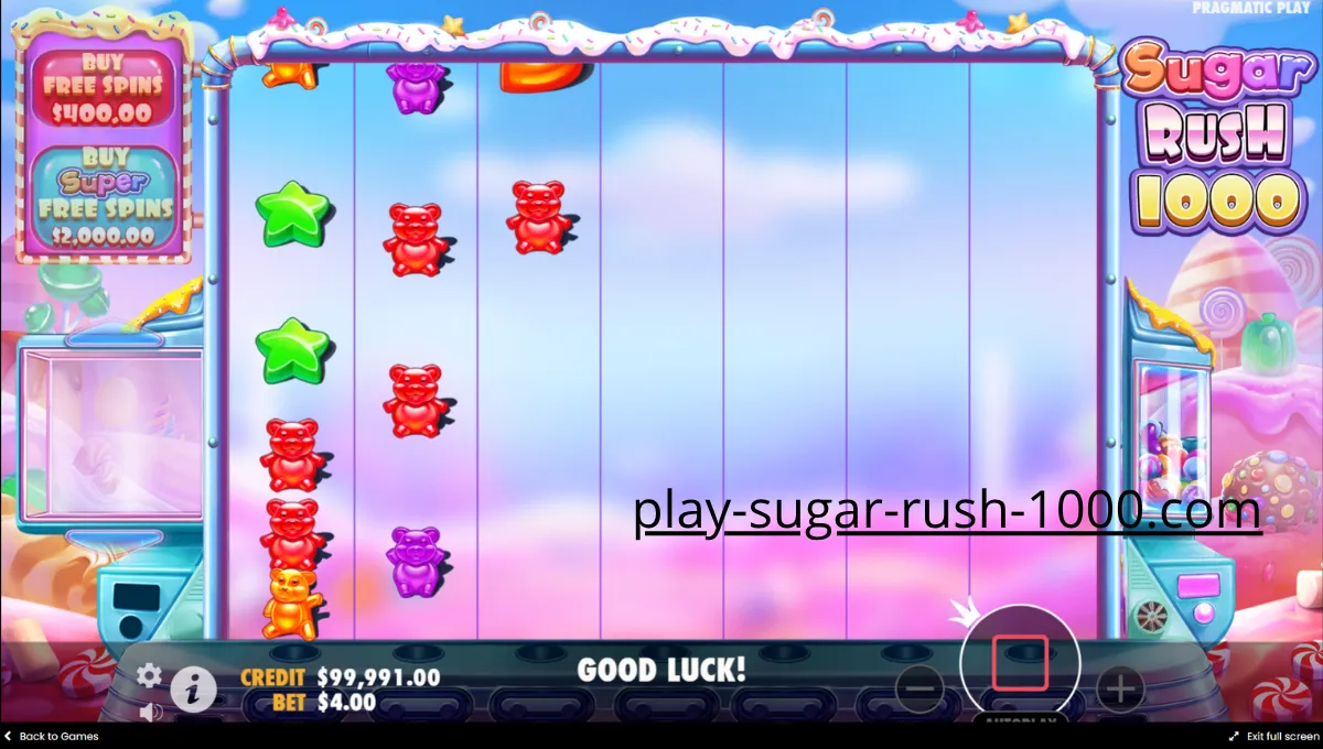 Δοκιμάστε το demo του Sugar Rush 1000 χωρίς ρίσκο.